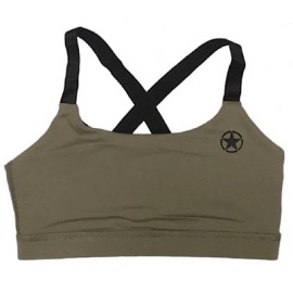 SAVAGE BARBELL - Brassière Cross- Training Femme "Sports Bra - Savage Army"