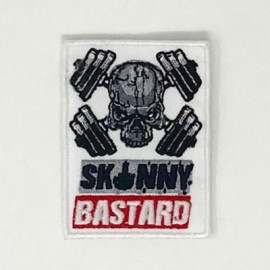 SKULLFIT "Skinny Bastard" Velcro Patch
