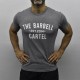 drwod_t-shirt_homme_the_barbell_cartel_fitness_classic_logo_gris_front