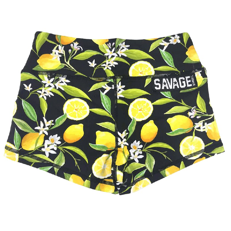 savage barbell short women lemon drop 