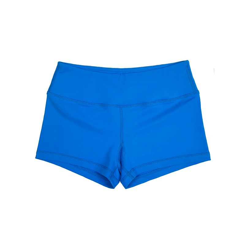 Periwinkle Blue Gym Shorts  Light Blue Spandex Shorts - Savage Barbell  Apparel