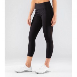 VIRUS - ECo53.5 | Lux Mesh Stay Cool - Black 7/8 Compression Leggings