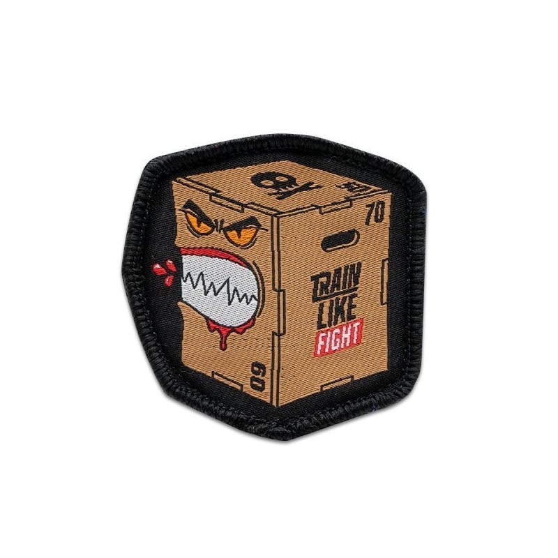 DR - "Canibal Box" woven velcro patch