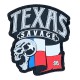 SAVAGE BARBELL - Patch Velcro PVC "Texas Savage"