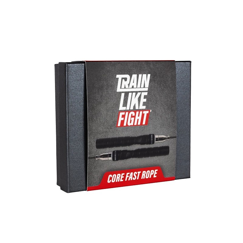 TRAIN LIKE FIGHT - Corde à sauter Core Fast Rope Rouge