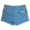 SAVAGE BARBELL - Women Booty Short "Blue Steel"