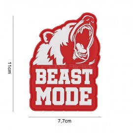 DR WOD "Beast Mode"" Rubber Velcro Patch