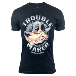 SAVAGE BARBELL - T-shirt Homme "Trouble Maker"
