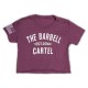 THE BARBELL CARTEL - T-shirt Femme "BRBL CROP" Purple