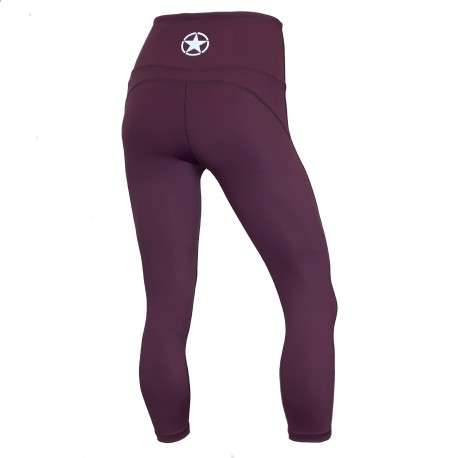 savage barbell high waist women leggings Merlot