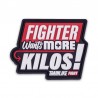 DR WOD - "Fighters" Rubber Velcro Patch
