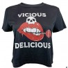 SAVAGE BARBELL - Women Crop TEE "VICIOUS DELICIOUS"