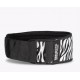 TRAIN LIKE FIGHT - Cinturón de Halterofilia HR Animal Print Zebra –