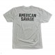 SAVAGE BARBELL - Men's Tshirt SAVAGE BARBELL "AMERICAN SAVAGE " LIMITED EDITION