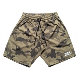 THE BARBELL CARTEL - Short Homme "FREESTYLE SHORT" CAMO  RIP STOP