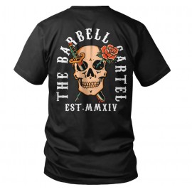 THE BARBELL CARTEL - Mens l T-shirt ""PIRATES"  "  BLACK