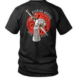 THE BARBELL CARTEL - Mens l T-shir "DAGGER" BLACK