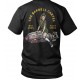 THE BARBELL CARTEL - Mens l T-shir "BOMBER GIRL"  BLACK